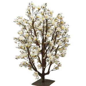 Plastové magnóliové květinové stromy