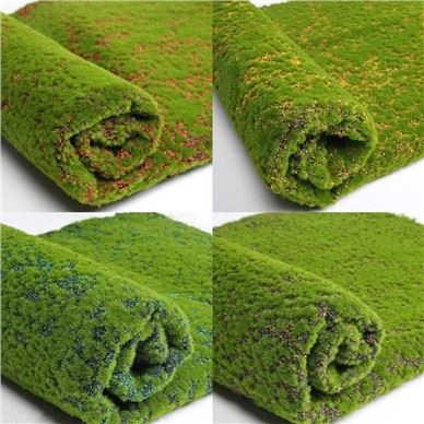 Vertikální Faux Moss nástěnné umění