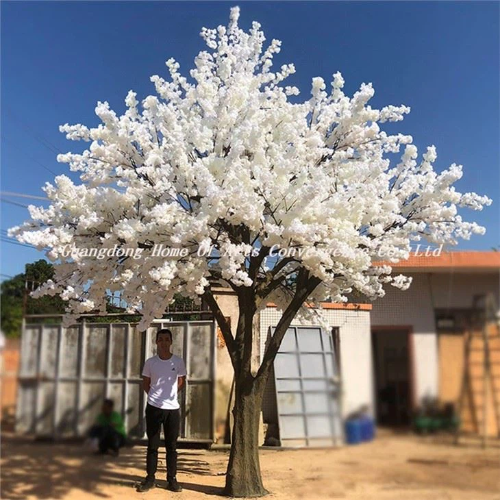 Large White Fake Cherry Blossom Tree